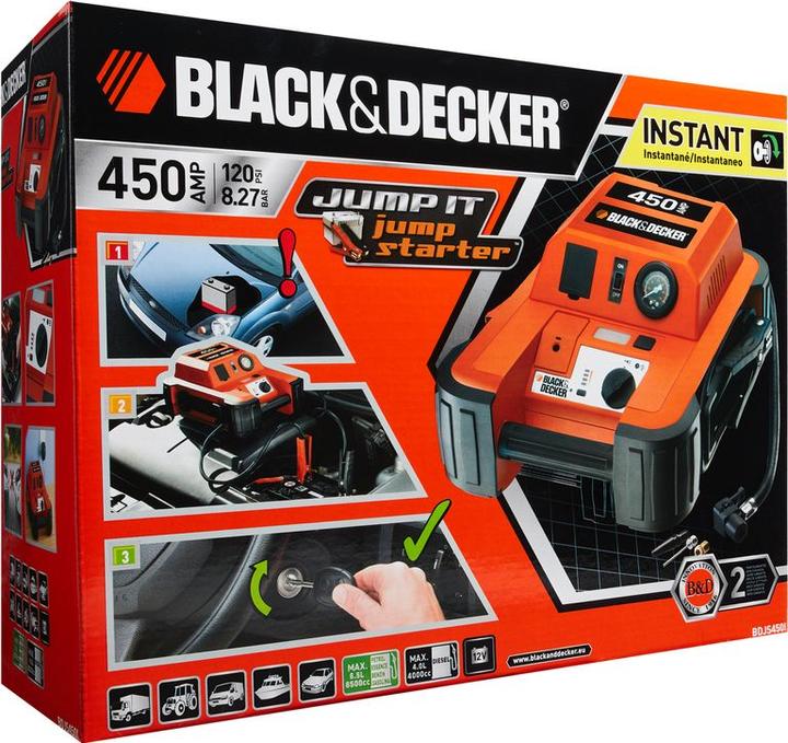 Actual product image Black & Decker Power Station (450 A, 17000 mAh)