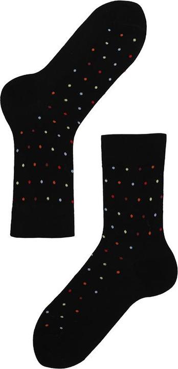 colour dots, Black