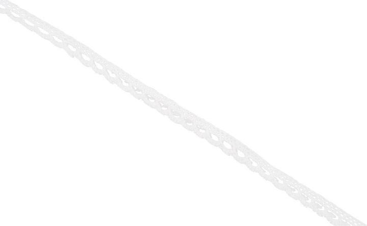 Produktbild Creativ Company Spitzenband Weiss, 10m
