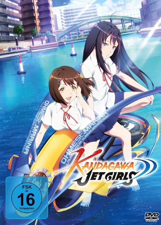 Actual product image Kandagawa Jet Girls - Complete Set (DVD, 2023, German, Japanese)
