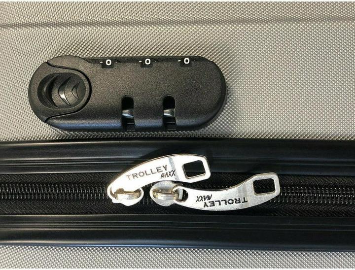 Immagine prodotto Trolleymax Valigia da viaggio Trolleymaxx Argento