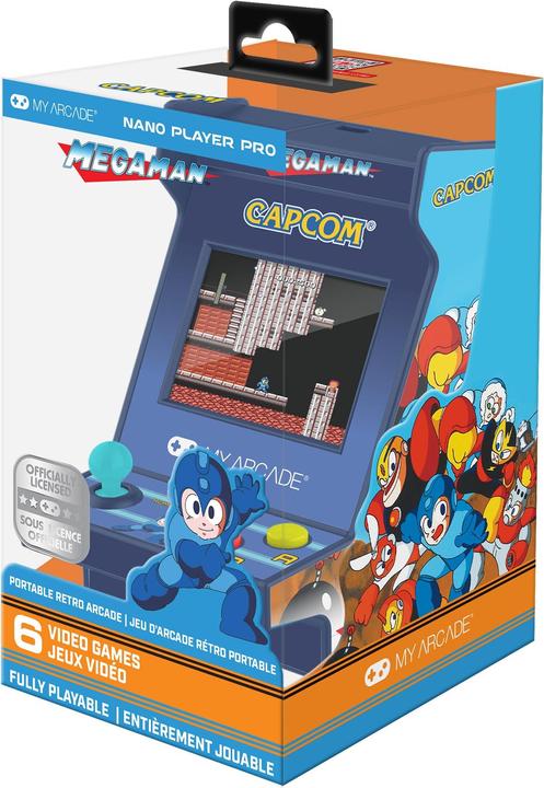 Produktbild MyArcade My Arcade Mega Man Nano Player Pro Portable Retro Arcade (6 GAMES IN 1)