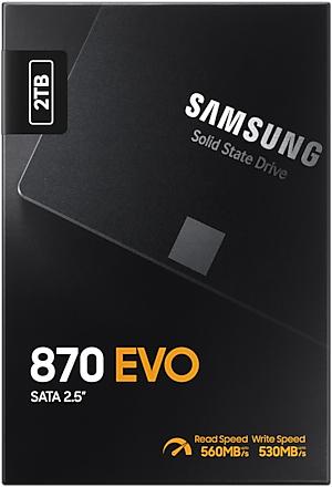 Image du produit Samsung 870 EVO (2000 Go, 2.5")