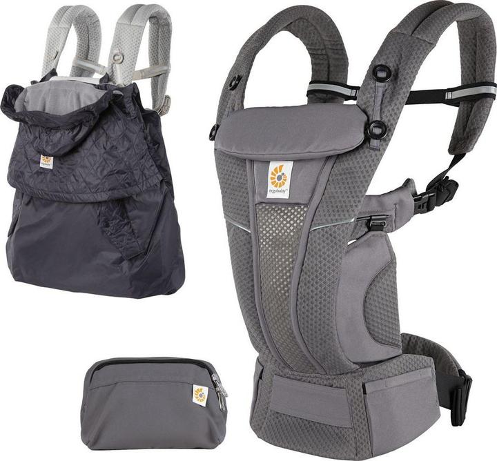 Ergobaby Omni Breeze mit All Wetter Schutz