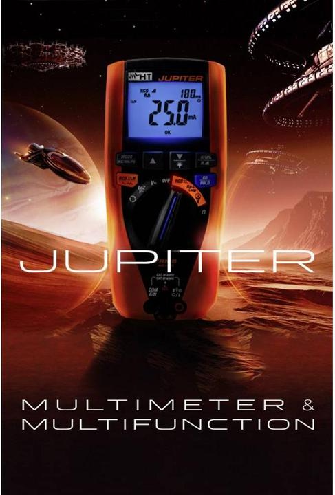 Actual product image HT Instruments Hand multimeter digital JUPITE (CAT IV 600V, CAT III 690V)