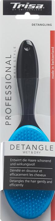 Actual product image Trisa Detangle hairbrush with handle