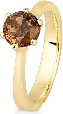 Breuning Ring - E.Rauchquarz (57, 750/18 K Gold)