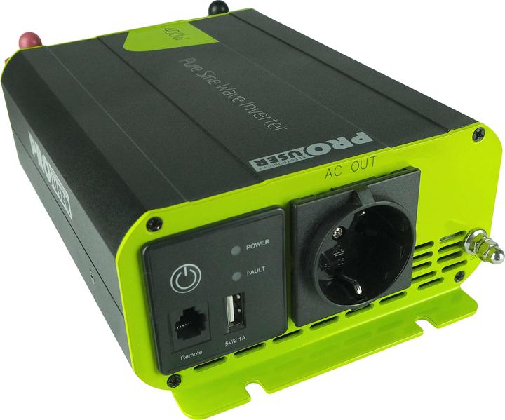 Produktbild ProUser Spannungswandler PRO USER PSI400, 16483 DC/AC, 12V auf 230V, 400W