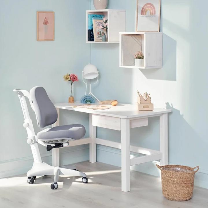 Produktbild Flexa Classic Schreibtisch mit Schublade Weiss lasiert