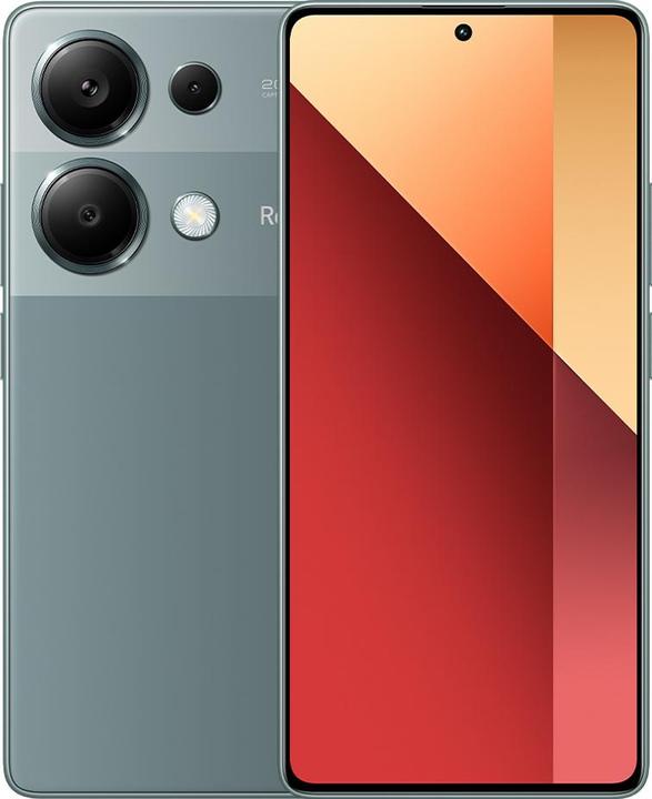 Actual product image Xiaomi Redmi Note 13 Pro (512 GB, Forest Green, 6.67", Dual SIM, 200 Mpx, 4G)
