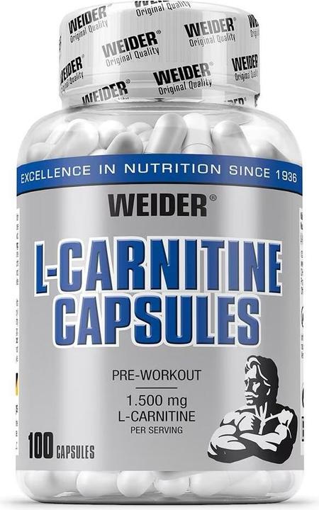 Weider BodyShaper L-Carnitine Caps (100 Caps) (100 Stück, Kapseln)