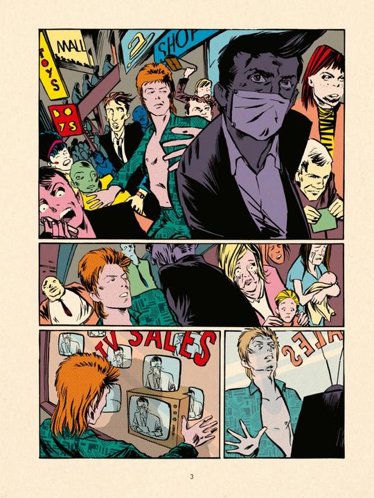 Image du produit Starman - Les années Ziggy Stardust de David Bowie (Allemand, Reinhard Kleist, 2021)