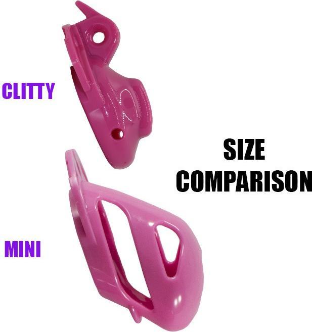 Actual product image The Vice Chastity Cage Clitty