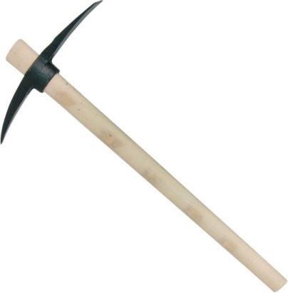 Produktbild Mega POLSKA Pickaxe double-sided wooden handle 2kg (12330) (2000 g)