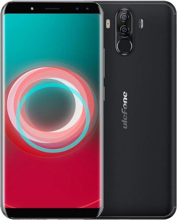 Ulefone Power 3S (64 GB, Black, 6", Hybrid Dual SIM, 4G)