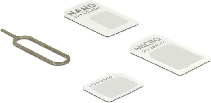 Actual product image Delock 4 in 1 SIM card adapter