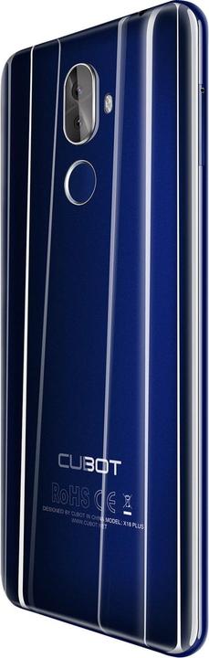 Image du produit Cubot X18 Plus (64 Go, Bleu, 5.99", Double SIM hybride, 4G)