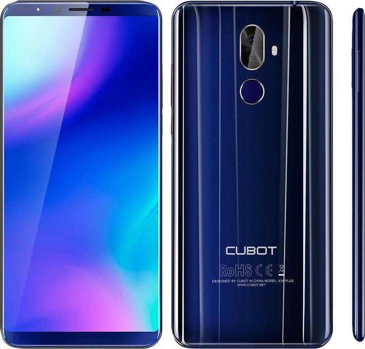 Cubot X18 Plus (64 GB, Blue, 5.99", Hybrid Dual SIM, 20 Mpx, 4G)