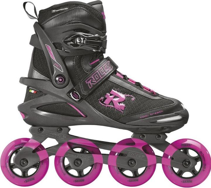 Roces Rollschuhe Pic Tif Damen schwarz-rosa 400852 01 (39) (39)