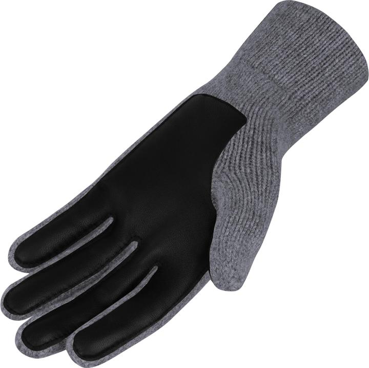 Produktbild Normani Herren Merino Strick-Fingerhandschuhe mit Schafleder "Leanyer" - 9635 (9.5)