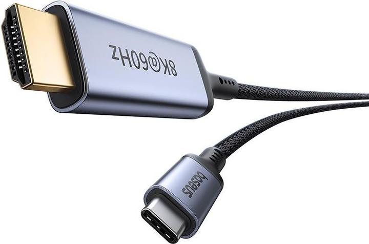 Actual product image Baseus Adapter USB-C to HDMI High Definition (black) (1.50 m, HDMI)