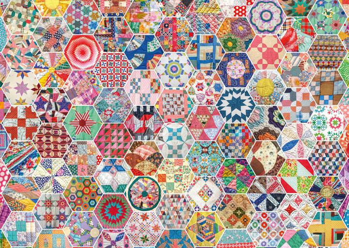 Productafbeelding Schmidt Spiele Amerikaanse Patchwork Quilt (1000 onderdelen)