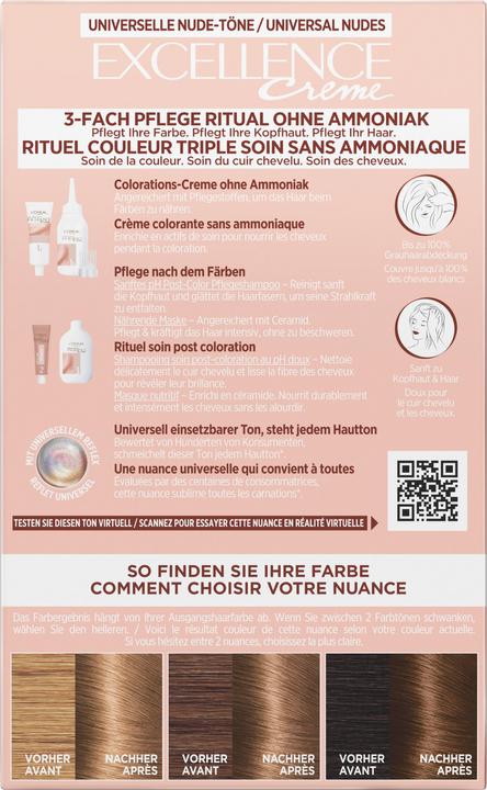 Image du produit L'Oréal Paris Nu universel (6U Blond foncé)