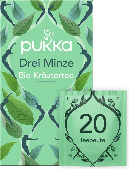 Actual product image Pukka Three Mint Tea (32 g)