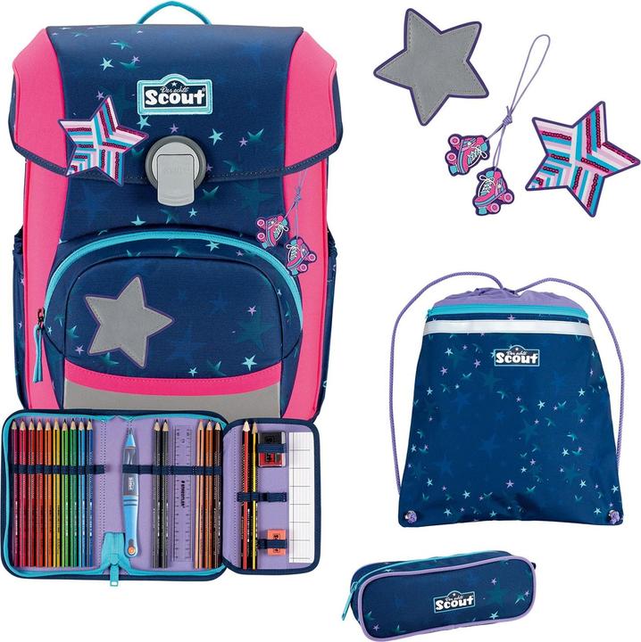 Scout Neo Schulranzen-Set 4-teilig (21 l)