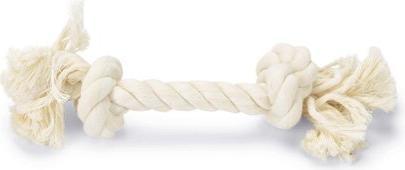 Image du produit Beeztees Bz Corde De Coton Blanc 2 Noeuds (Jouet à mâcher pour chien)