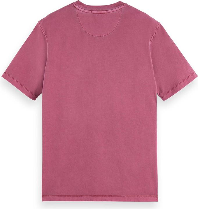 Actual product image Scotch & Soda Regular Fit T-Shirt Short Sleeve Bordeaux (S)