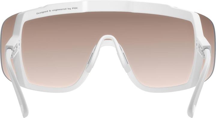 Actual product image Poc Devour sports glasses model 2024 (Hydrogen white, Silver)