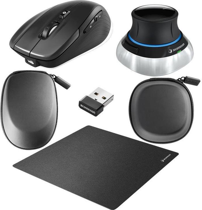 Produktbild 3Dconnexion SpaceMouse Wireless Kit (Kabelgebunden, Kabellos)