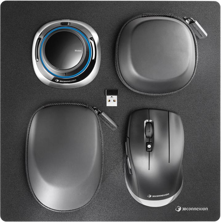 Produktbild 3Dconnexion SpaceMouse Wireless Kit (Kabelgebunden, Kabellos)
