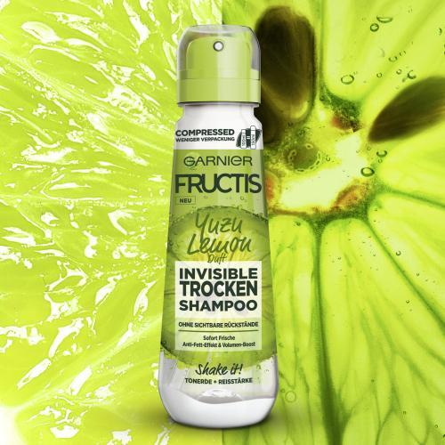 Produktbild Garnier Invisible Shampoo with the scent of yuzu lemon (Invisible Shampoo) 100 ml (100 ml, Trockenshampoo)