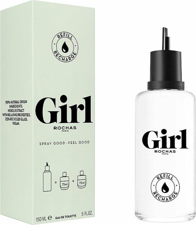 Rochas Girl Eau De Toilette Spray 150ml Nachfüllung (Eau de Toilette, 150 ml)