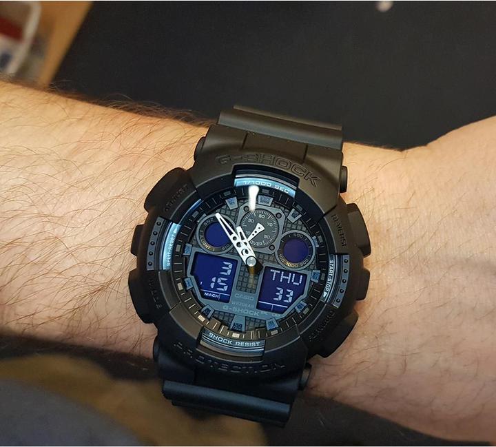 Image du produit G-Shock Ga-100-1a1er (Montre analogique, Montre numérique, 51.20 mm)