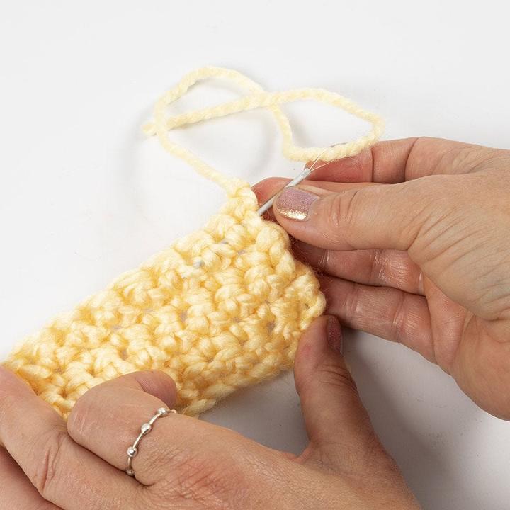Actual product image Creativ Company Craft kit crochet bags assorted colours