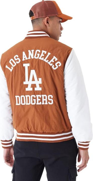 Actual product image New Era College Bomber Jacket - BACKPRINT LA Dodgers - S (S)
