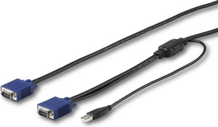 StarTech .com 15ft / 4.6m cavo KVM USB per console montate su rack