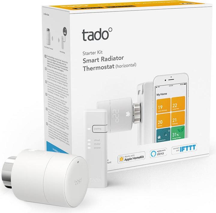 Image du produit tado° Thermostat de radiateur intelligent - kit de démarrage V3+