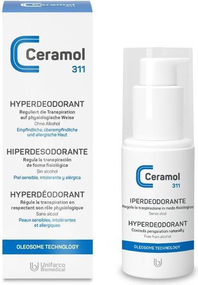 Actual product image Ceramol FCID 311 Hyperdeodorant (Roll-on, 75 ml)
