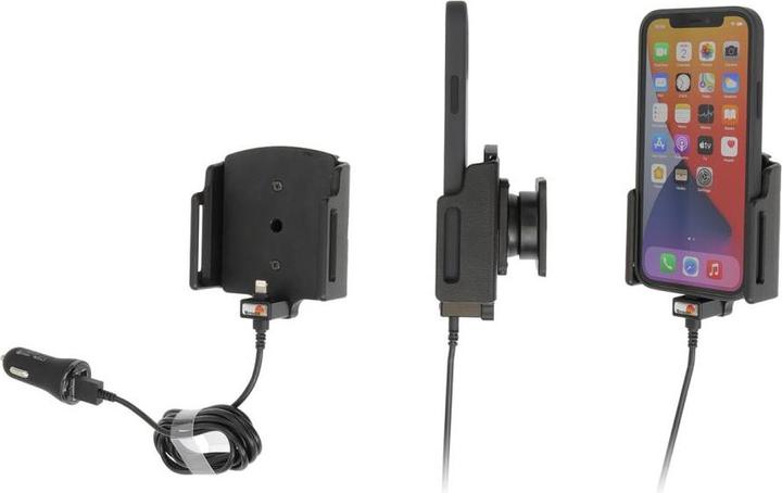 Produktbild Brodit Halter aktiv Apple iPhone 12/12 Pro/12 Pro Max mit USB-Kabel