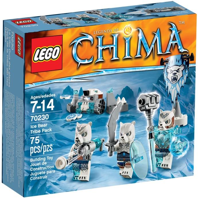 Actual product image LEGO Chima Ice Bear Tribe Pack (70230)