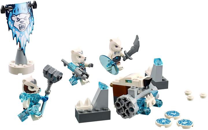 Actual product image LEGO Chima Ice Bear Tribe Pack (70230)