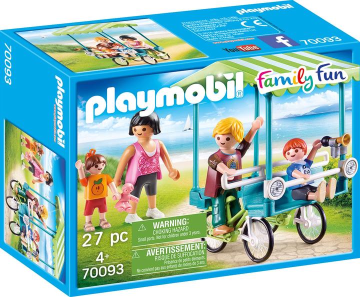 Playmobil Familien-Fahrrad (70093, Playmobil Family Fun)