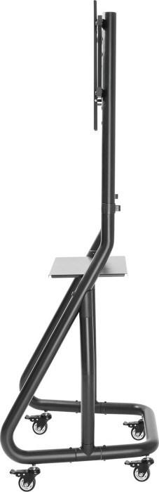 Actual product image Neomounts NS-M3600BLACK is a mobile floor stand for flat screen TVs up to. (Universal, 80", 80 kg)