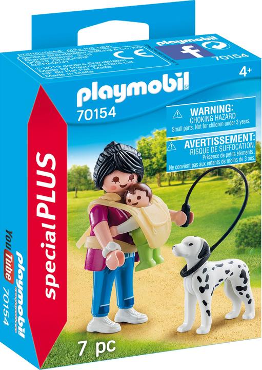 Produktbild Playmobil Mama mit Baby und Hund (70154, Playmobil Special Plus)
