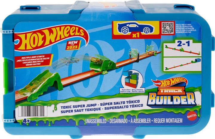 Image du produit Hot Wheels Track Builder - Boîte Super Saut Toxique