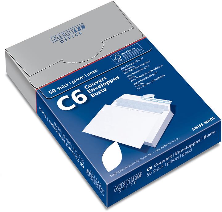 Actual product image Mettler Office Envelope (C6, 50 x)